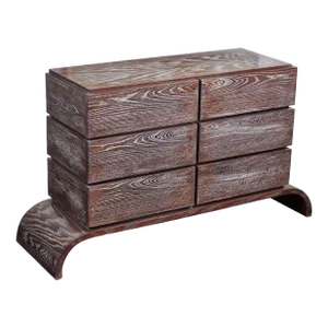 Cerused Oak Dresser in the Style of Paul Frankl