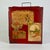 Rare Late 19th Century Red Metal Pie/Bread Safe Box With Decoupage Victorian Finish For Sale - Image 10 of 12