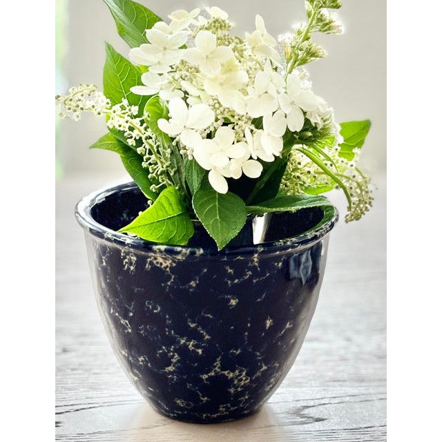 Stoneware Garden Planter by Bennington Potters (1992) For Sale In Columbus - Image 6 of 7