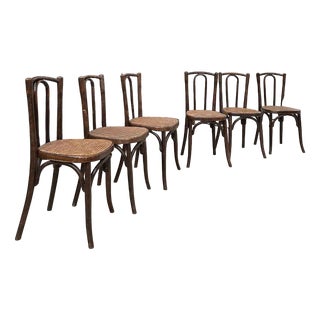 Bistro Chairs from Fischel, Set of 6 For Sale