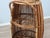 Vintage Italian Rattan Barrel Bar Cart, 1960s For Sale - Image 10 of 12