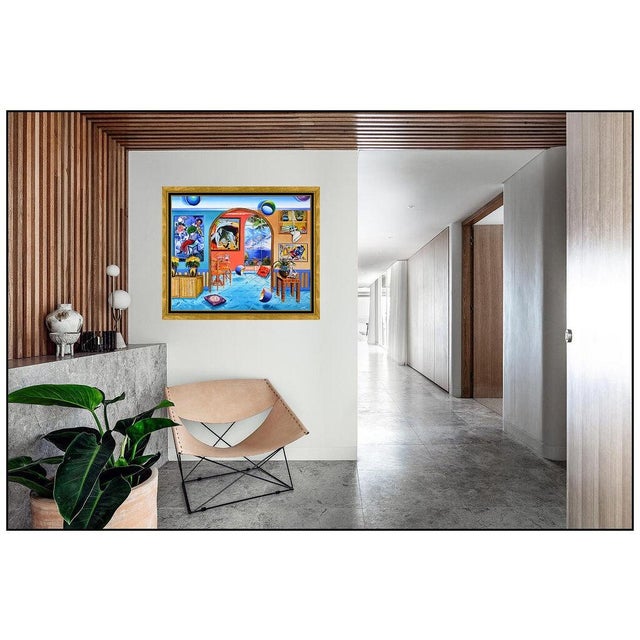 Message us to inquire about custom framing options! (Included for free with every purchase) The artwork here, "The...
