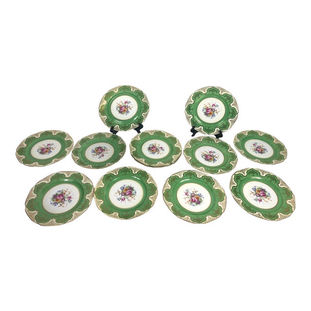 Tirschenreuth Bavaria Dinner Plates Set of 10 For Sale