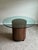 Late 20th Century Late 20th Century McGuire Round Glass Top Bamboo-Style Dining / Center Table For Sale - Image 5 of 9