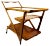 Wooden Tea Trolley by Cesare Lacca for Cassina, 1950s For Sale
