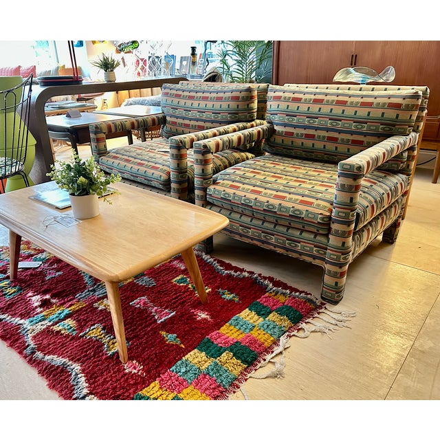 Pair of Milo Baughman Parsons Chairs 1970s For Sale - Image 13 of 13