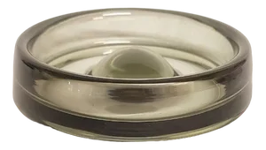 Holmegaard Glass Ashtray or Bowl from Lütken, 1960s