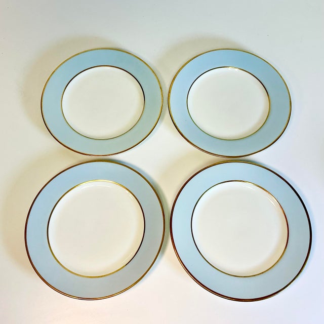 Vintage Coastal Hollywood Regency Ralph Lauren Hampton’s Tea Luncheon Plates, Cups - Set of 8 For Sale - Image 10 of 15