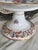 LastCHANCE!Vintage Schumann Bavaria Chateau Pattern Compote and Luncheon Plate - A Pair For Sale - Image 15 of 17