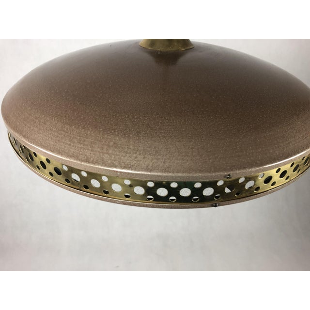 1950s Space Age UFO Pendant Lamp, 1950s For Sale - Image 5 of 10