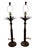 Vintage Bronze Palm Tree Table Lamps - a Pair For Sale In Phoenix - Image 6 of 10