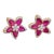 Natural Ruby 4cts & Diamond 0.69cts Earring in 14k Gold For Sale