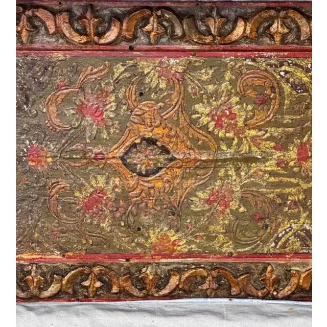 Italian 18th Century Italian Frieze Painted Wall Panel #2 For Sale - Image 3 of 10