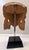 Carved Wood Figural Head With Headdress on Stand For Sale - Image 10 of 10