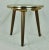 Mid-Century Modern German White and Gray Side Table, 1950s For Sale - Image 3 of 6
