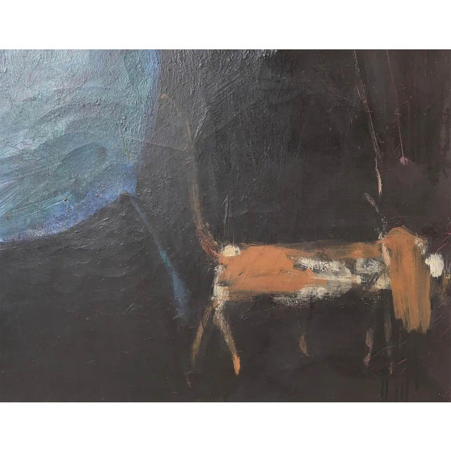 1960s English Artist, Surrealist Composition, 1960, Oil on Canvas For Sale - Image 5 of 10