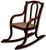 Unusual Antique Very Small Doll Size Bentwood Rocking Chair Possibly a Salesman Sample - Measures 15 Inches Tall For Sale - Image 4 of 18