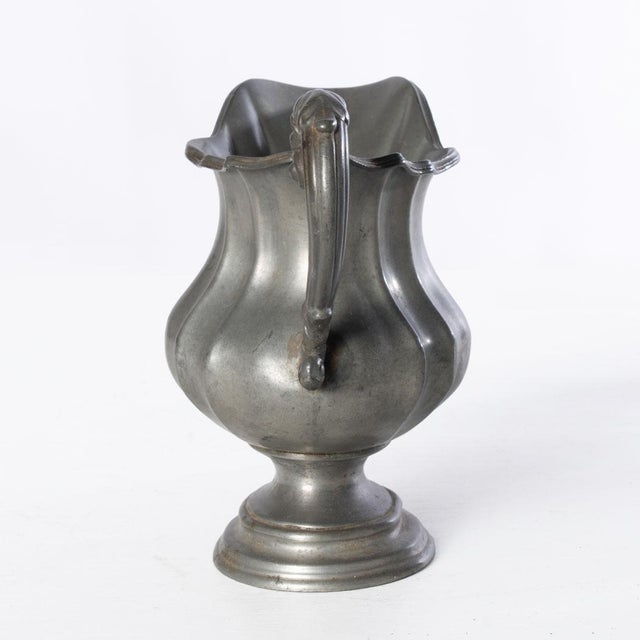 1830's Dixon & Son Pewter Coffee Pot, Creamer and Sugar For Sale - Image 10 of 18