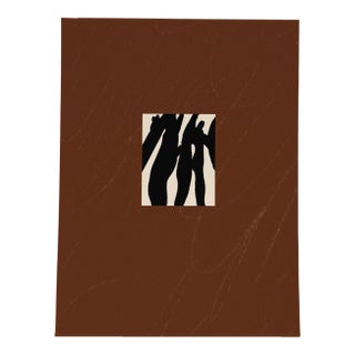 Contemporary Abstract Brown Giclee Print For Sale