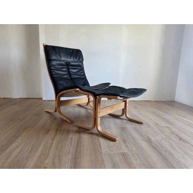 Set of Siesta Fiora Lounge Chair and Ottoman by Ingmar Relling, 2010s For Sale - Image 12 of 12
