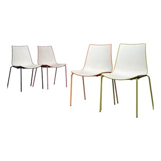 Italian 3D Colour Chairs from Pedrali, Set of 4 For Sale