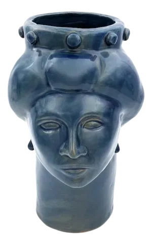 Roxelana Medium • Blue Tindari from Crita Ceramiche
