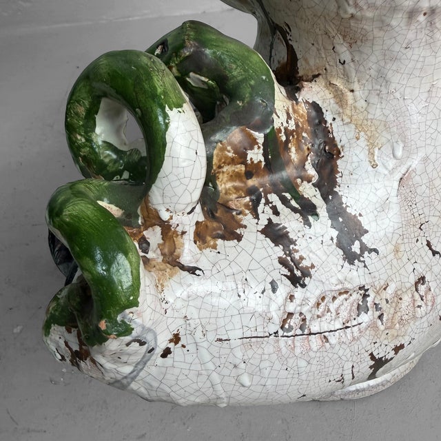 Anthropomorphic Ceramic Bust Vase by Gennaro Condurso, Seminara, Italy, 2010s For Sale - Image 14 of 17