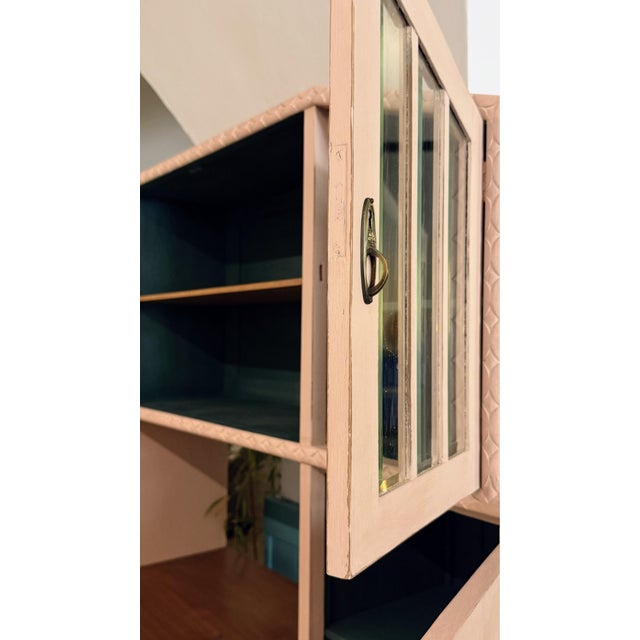 Antique Wood Buffet Cabinet in Mushroom, Germany, 1920 For Sale - Image 4 of 9