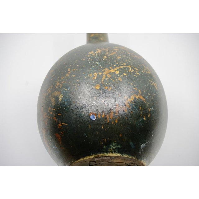 Brutalist Vase by Gerhard Liebenthron, Bremen, Germany, 1975 For Sale - Image 9 of 11