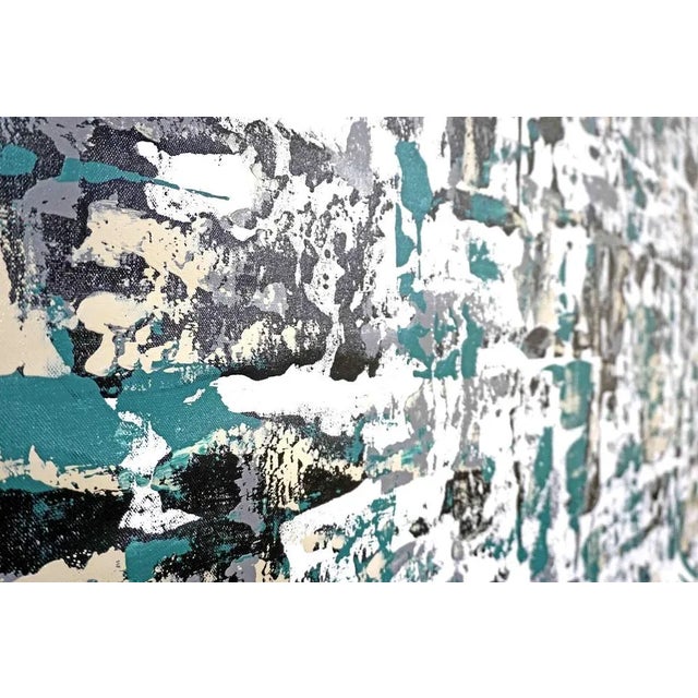 Sumit Mehndiratta, Composition No. 325, 2021, Acrylic on Canvas, in Flawless conditions. This piece is attributed to the...