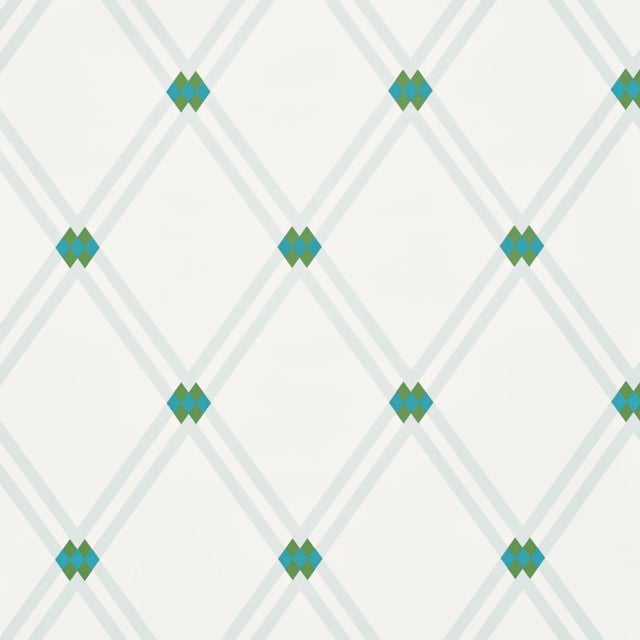 Schumacher Schumacher X David Oliver Asolo Wallpaper in Mineral For Sale - Image 4 of 4