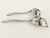 Mid-Century Modern Vintage Modern Signed Pewter by Ken Lundy Utensil Serving Set of 2 For Sale - Image 3 of 5