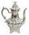 Vintage Victorian Silver Plated Bulbous Footed Tea Pot Tea Kettle For Sale
