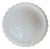 1920s Deco Milkglass Ribbed Flushmount Ceiling Lights - a Pair For Sale - Image 4 of 6