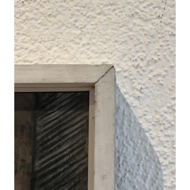 Lison Favarger, Patchwork, 1992, Pastel on Paper, Framed For Sale - Image 6 of 9