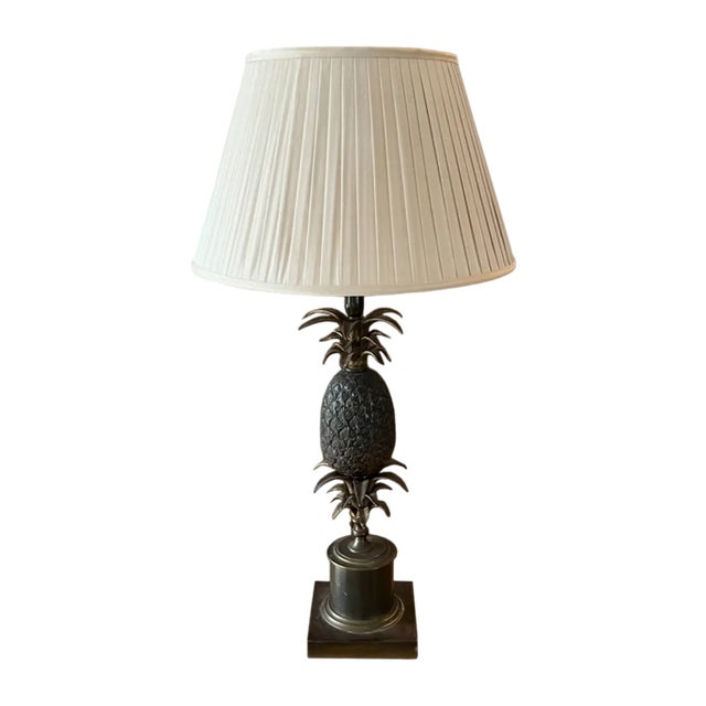 French Pineapple Table Lamp, 1960s For Sale