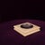 Italian Square Travertine Ashtray with Removable Metal Dish, 1970 For Sale - Image 3 of 16