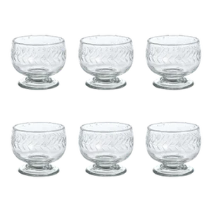 Patia Handmade Etched Tequila / Mezcal Glasses, Set of 6