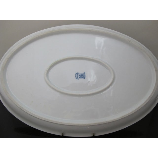 Dresden Schumann Bavaria Floral Empress 14 1/2" Oval Serving Dish Platter Tray For Sale In Portland, OR - Image 6 of 6