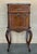 Antique French Mahogany Night Stands or bedside tables with marble top , 1900, A Pair For Sale - Image 18 of 18