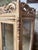 Vintage Painted Vitrine with Glass Shelves For Sale - Image 5 of 7