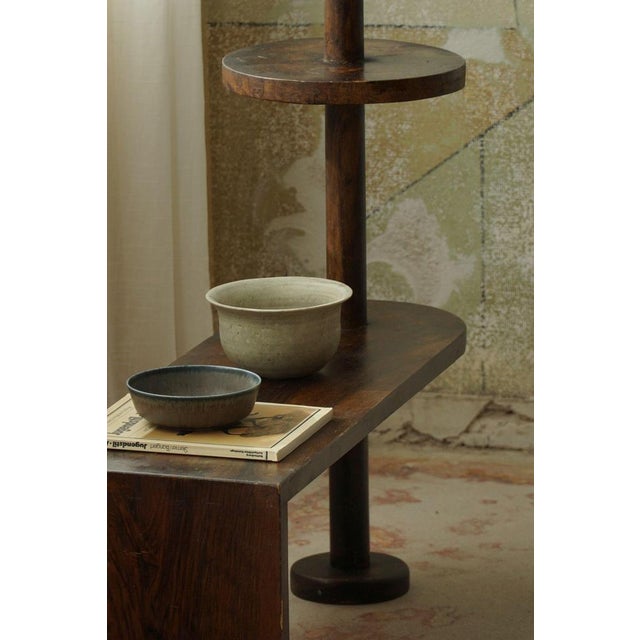 1930s Danish Art Deco Decorative Multifunctional Side Table / Pedestal, 1930s For Sale - Image 5 of 17