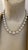 Vintage South Sea Baroque 18k Diamond Clasp Necklace For Sale In Denver - Image 6 of 15