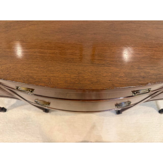 Vintage Hollywood Mahogany Sideboard Buffet For Sale - Image 11 of 12