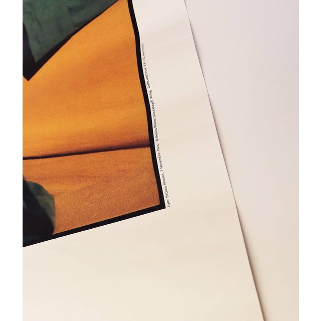 Offset poster of the Frankfurter Kunstverein, Germany, 1993 after a photography by Rheims, from the series 'Chambre...