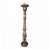 Hand-Carved Wood Candlestick From India, Mid-20th Century For Sale - Image 11 of 13