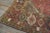 Red 1920s Antique Medallion Tribal Jerusalem Carpet Israeli Bezalel Marbediah Rugs For Sale - Image 8 of 9