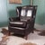 Wingback Chair in Sheepskin, 1970s For Sale - Image 16 of 16