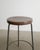 French Mid-Century Wooden & Iron High Tripod Bar Stool by Pierre Jeanneret, 1950s For Sale - Image 3 of 7