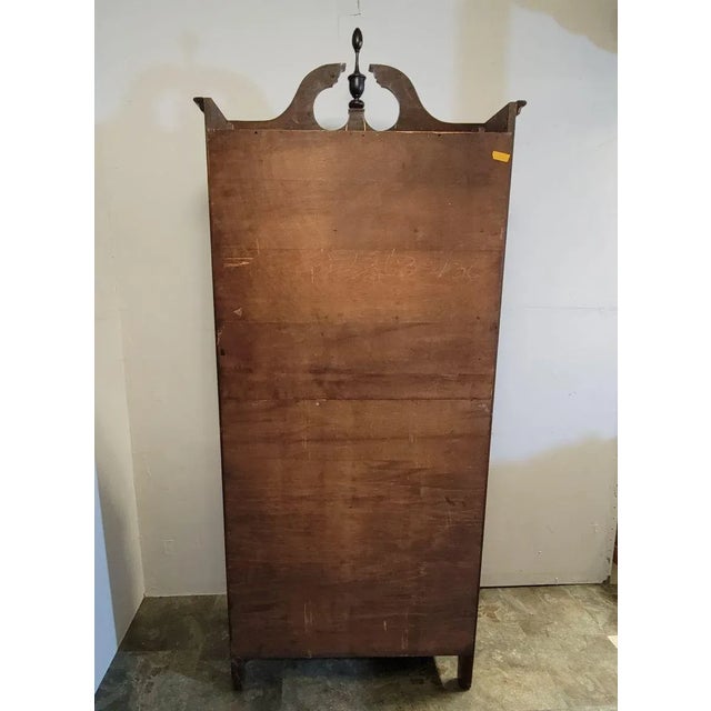 Antique North-Western American Chippendale Mahogany Secretary For Sale - Image 10 of 12